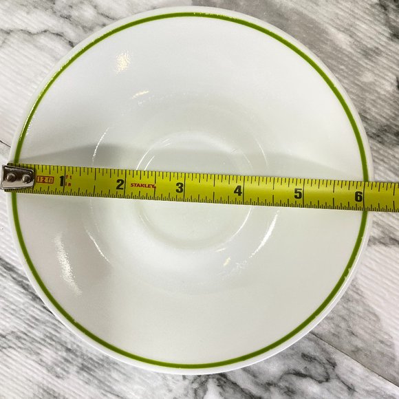Corelle Meadow Saucer Green Line - Picture 5 of 5
